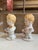 1950s Vintage Figural Porcelain Salt & Pepper Shakers — Victorian-Style Couple For Sale - Image 5 of 8