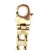 Mid 20th Century 14k Two-Tone Double Sided Gold Link Bracelet For Sale - Image 4 of 5