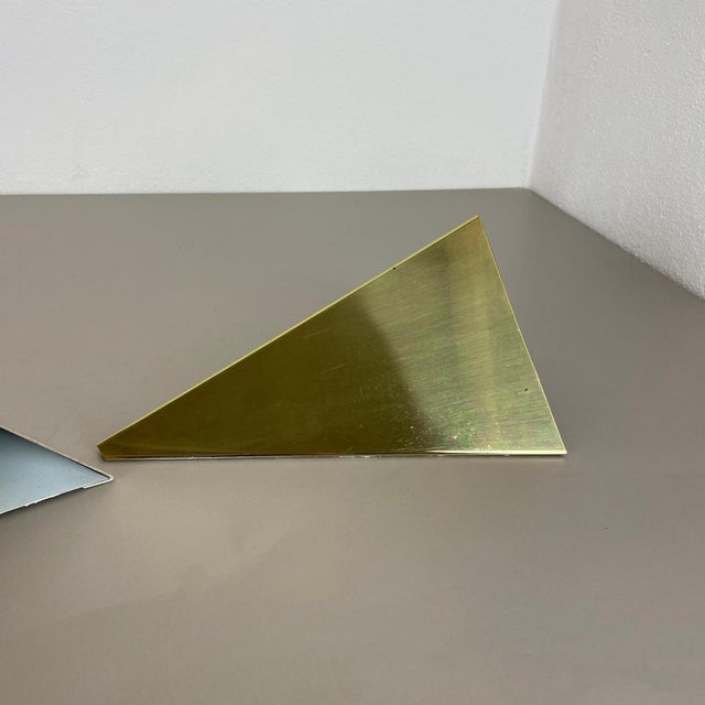 Brass Wall Light Sconces from Bankamp Leuchten, Germany, 1980, Set of 2 For Sale - Image 6 of 16