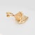 1970s Vintage Conch Shell Pendant Diamond 14k Gold Heavy 16.1 Grams Ocean Jewelry For Sale - Image 5 of 6