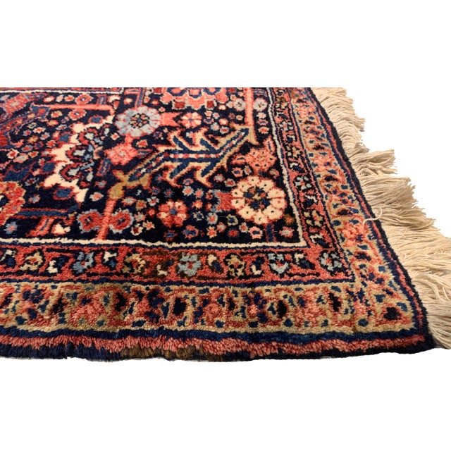 Textile Vintage Heriz Rug 8ft 2in X 12ft For Sale - Image 7 of 11