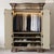 Hooker Seven Seas Old World Hand Painted Serpentine Media Armoire 79" X 46" X 25" Brown, Sage For Sale - Image 13 of 14