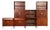 Mid-Century Italian Modular Wall System attributed to Vittorio Dassi, 1950s, Set of 7 For Sale