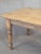 Early 20th Century Antique 1920s English Weathered Pine Farmhouse 7' Long Kitchen or Dining Table For Sale - Image 5 of 13