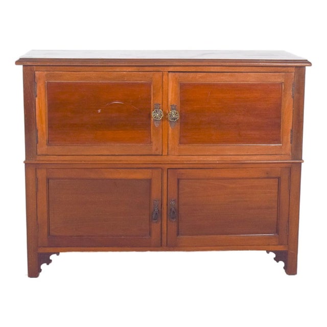 20th Century Portuguese Cabinet in Wood, 1940s For Sale - Image 11 of 11