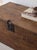 Antique French Trunk in Oak, 1800s For Sale - Image 4 of 5