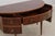 Brown Maitland Smith Flame Mahogany Banded Demilune Sideboard For Sale - Image 8 of 18