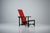 Red and Blue Armchair by Gerrit T. Rietveld for Cassina, 1980s For Sale - Image 6 of 18
