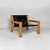 Italian Modern Leather and Wooden Lounge Chairs by Silvano Passi, 1970s, Set of 2 For Sale - Image 4 of 18