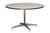 1960s MCM Eames Style 4' Round Table Metal Base For Sale In Los Angeles - Image 6 of 11