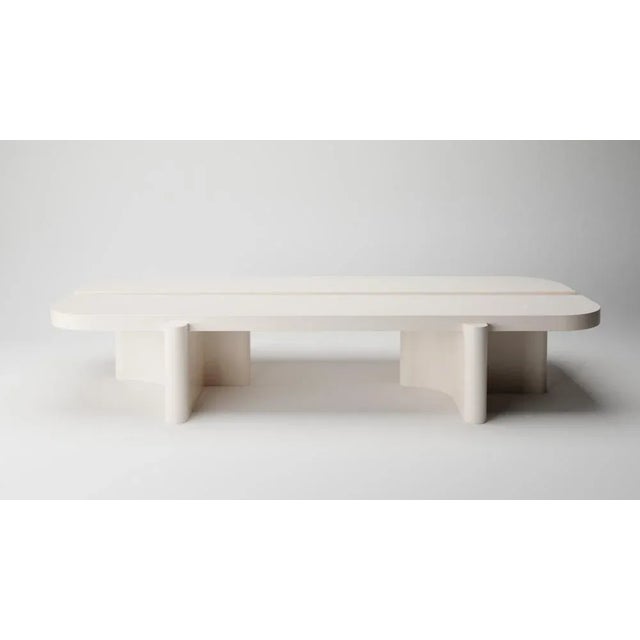 Not Yet Made - Made To Order Riviera Table in White Lacquer by Studio Rig for Collector For Sale - Image 5 of 5