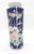 Blue Vintage 11" Japanese Porcelain Vase — Cobalt Blue Seigaiha Wave Ground, Famille Rose Peonies & Birds, Gold Accents For Sale - Image 8 of 9