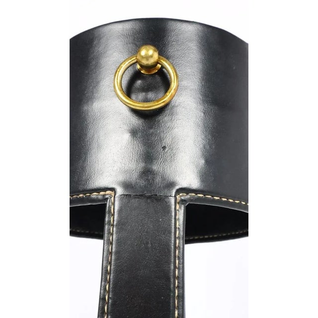 Vintage Umbrella Stand by Jacques Adnet, 1950 For Sale - Image 9 of 13