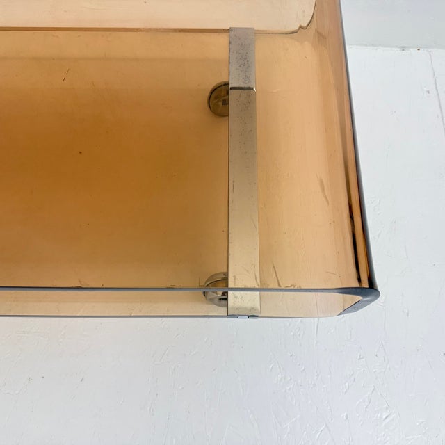 Mid-Century Acrylic Glass Coffee Table by Michel Dumas for Roche Bobois, 1972 For Sale - Image 9 of 18