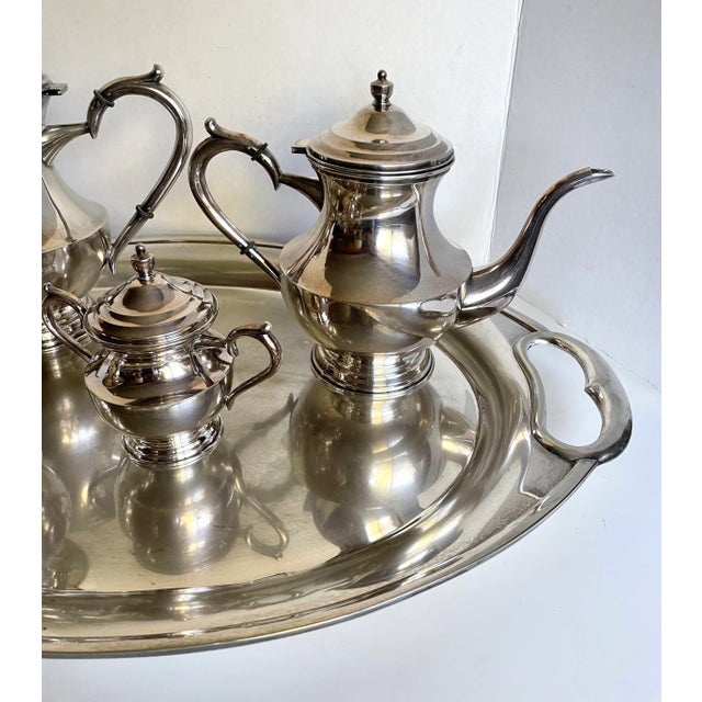 Mid 20th Century Vintage Tea Coffee Service Set Made in Japan - Set of 5 For Sale - Image 5 of 13