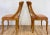 Wood Vintage Carved Wood Fan Back Chair - Price Per Chair For Sale - Image 7 of 12