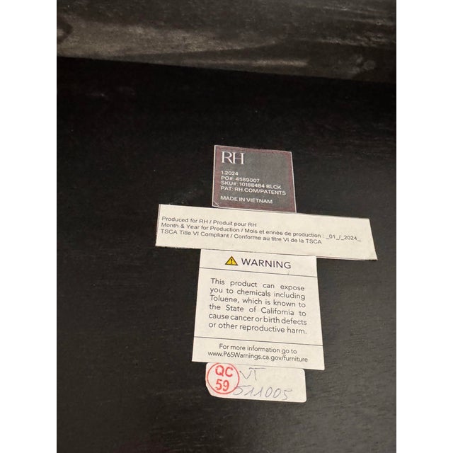 Harrison + Nicholas Condos for Restoration Hardware Byron Coffee Table For Sale - Image 12 of 12