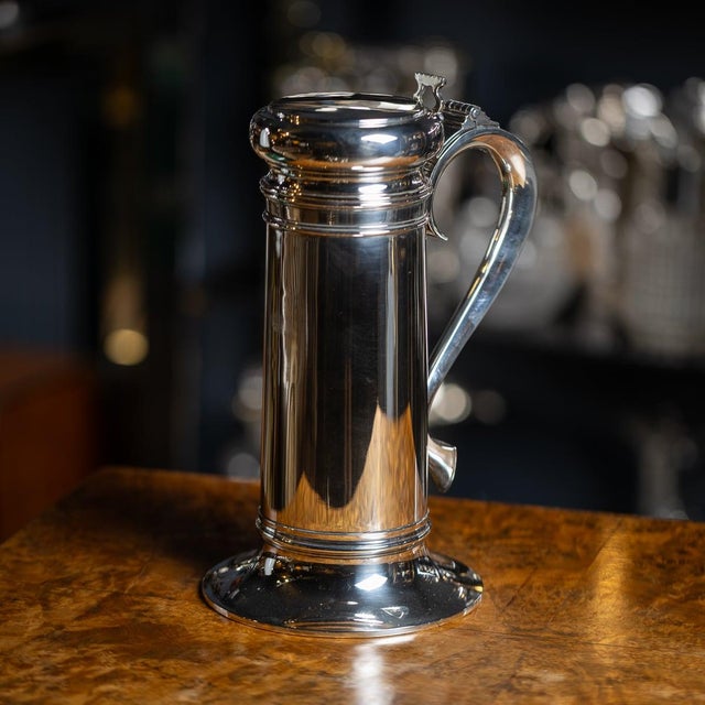 20th Century American Silver Tankard Cocktail Shaker, New York, 1900s For Sale - Image 18 of 18