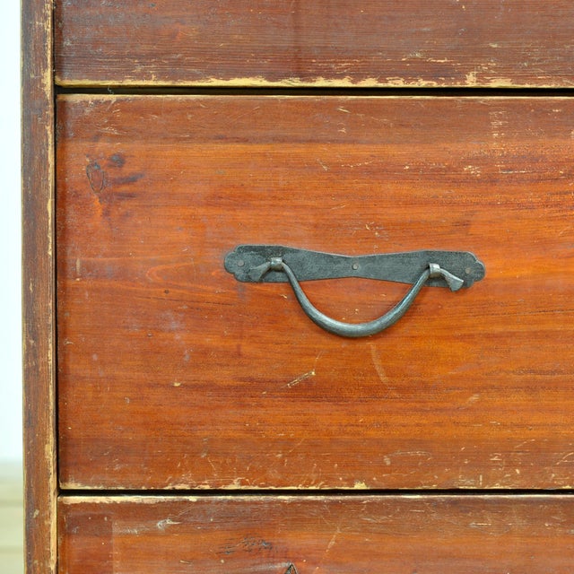 Japanese Tansu Chest of Drawers, 1870 For Sale - Image 10 of 12