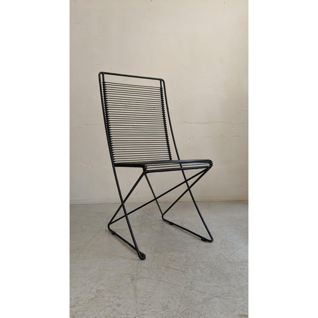 Vintage Cantilever Chair in Black by Till Behrens for Schlubach, 1980s For Sale - Image 13 of 13