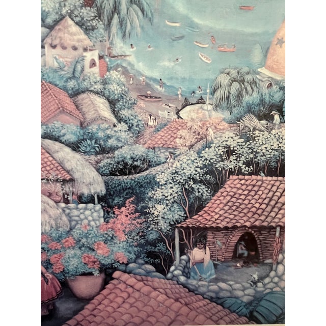 Postmodern 1990s Vintage Alison Minor Serigraph Art Print, Framed For Sale - Image 3 of 8