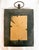 Gray Pair of Distressed Grey Wood Picture Frames With Gilt Detail For Sale - Image 8 of 8