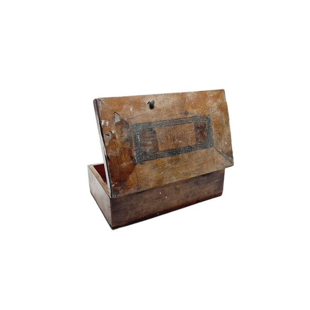 Box with Marquetry, 1900s For Sale - Image 3 of 15