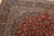 Textile Kashan Rug 10′ X 13’5” Red Wool Vintage Traditional Hand-Knotted Carpet For Sale - Image 7 of 15