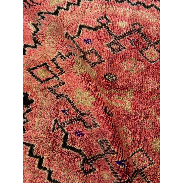 1980s Mid-Century Modern Moroccan Rug For Sale - Image 10 of 10