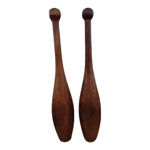 Antique 1900s Juggling Pins - a Pair