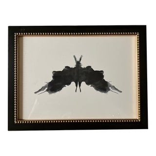 1930’s Original Hermann Rorschach Inkblot Tests or Psycho Diagnostic Plates Framed For Sale