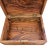 This elegant jewelry box is a must-have for any collector of decorative items. Crafted from rosewood / teak with intricate...