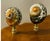 1970s Gorgeous Pair of Brien Turbo Shells Lamp Finials For Sale - Image 4 of 4