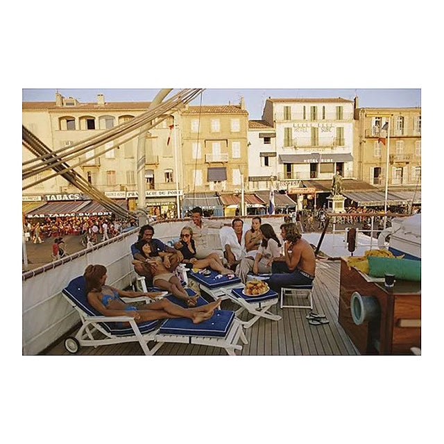 Saint Tropez, Slim Aarons, Estate Edition, 1971 For Sale