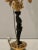 Empire Style Gilt & Patinated Bronze Figural Table Lamp For Sale - Image 4 of 12