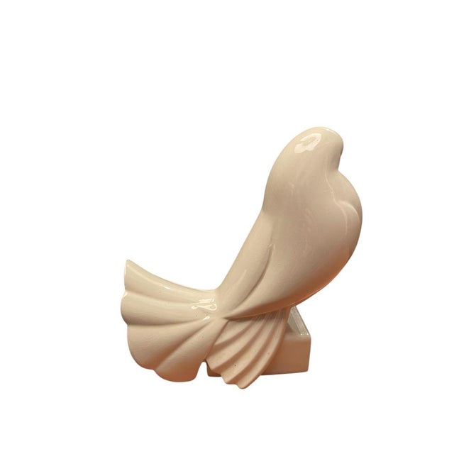 Mid-Century Modern Vintage Dove in Ceramic by Jacques Adnet, 1930s For Sale - Image 3 of 7