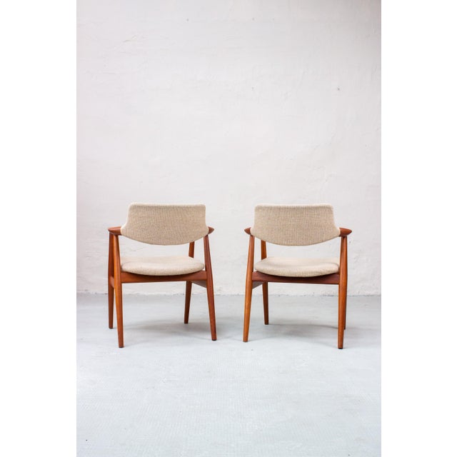 Mid-Century Danish GM11 Chair in Teak by Erik Kirkegaard for Glostrup, 1960s For Sale - Image 9 of 18