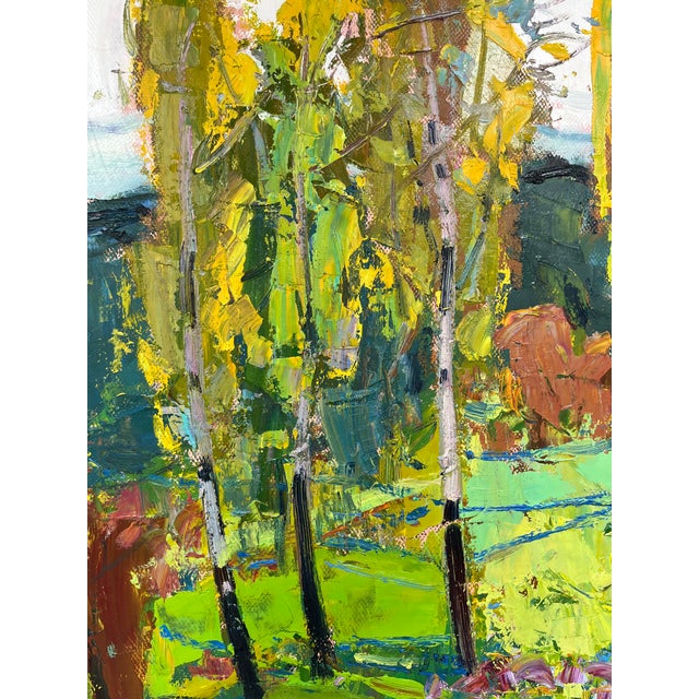 Impressionistic Landscape Original Oil Painting For Sale In Atlanta - Image 6 of 12