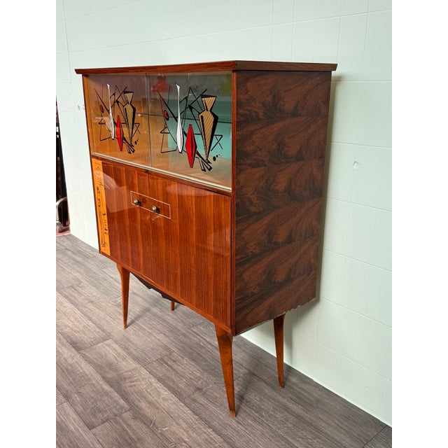 Mid-Century Modern Vintage Italian Display Cabinet, 1960s For Sale - Image 3 of 14