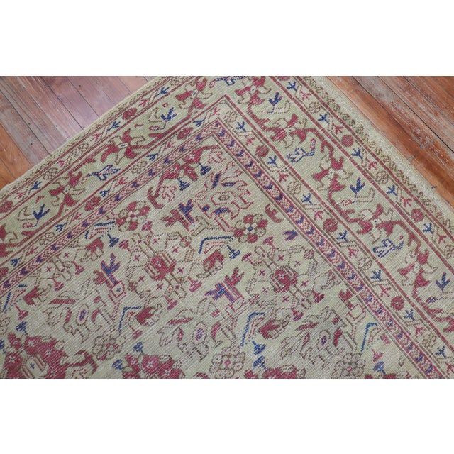 Textile Antique Turkish Ghiordes Rug - 8'6" x 10'2" For Sale - Image 7 of 10