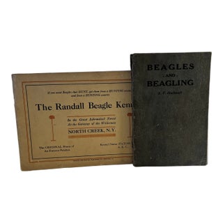 1920s Beagle Dog Set/2 Books For Sale