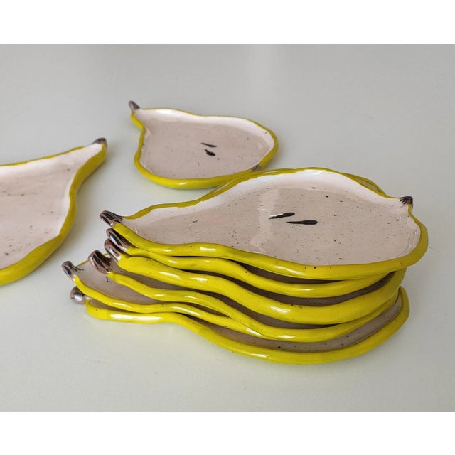 Not Yet Made - Made To Order Pear Plates by Federica Massimi, Set of 2 For Sale - Image 5 of 9