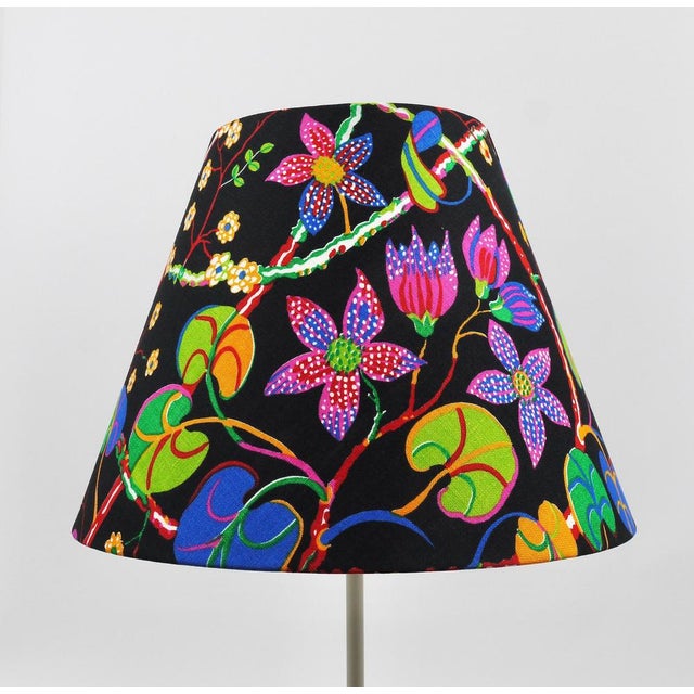 White Tripod Floor Lamp in Brass attributed to Frank & Wlach for Haus & Garten, Austria, 1950s For Sale - Image 12 of 18