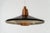 Metal Danish Pendant Light in Copper, Metal, and Teak, Denmark, 1950s For Sale - Image 7 of 11