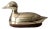 Mid-Century Brass Duck Lint Brush For Sale