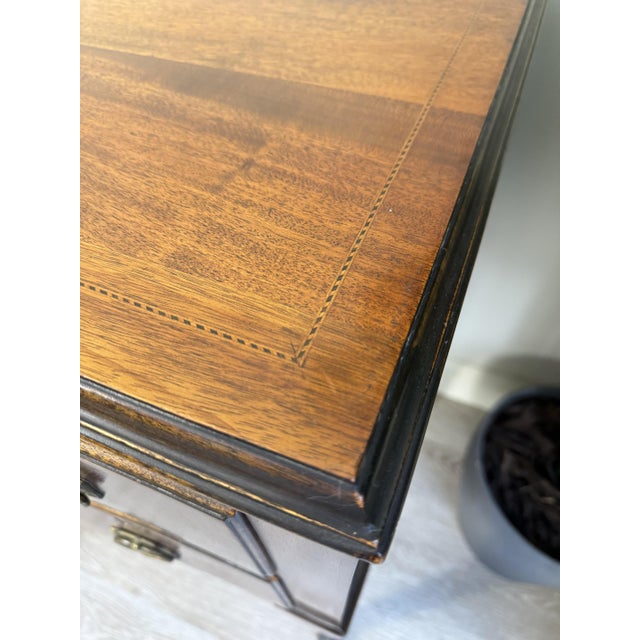 Wood Antique Dressing Console Table Table For Sale - Image 7 of 13