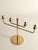 Scandinavian Modern Brass Candelabra by Hans-Agne Jakobsson, Markaryd, 1960s For Sale - Image 10 of 13