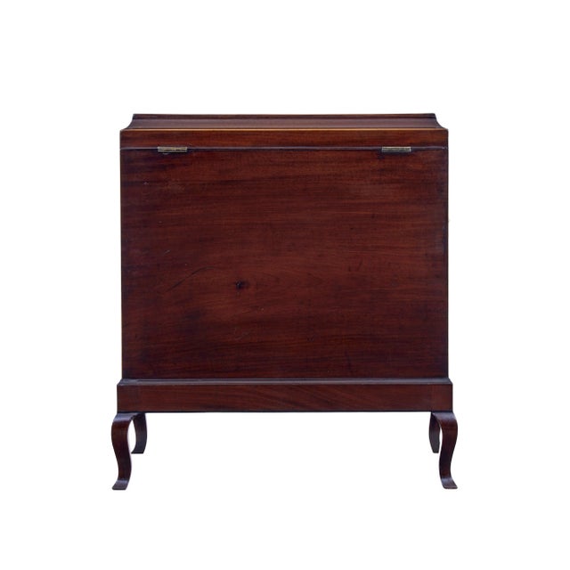 Early 20th Century Edwardian Mahogany Inlaid Wine Cooler, 1905 For Sale - Image 6 of 10