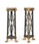 Ebonised and Giltwood Torchères, Set of 2 For Sale - Image 3 of 3
