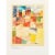 Printmaking Materials 1989 After Paul Klee "Motif From Hammamet", Full-Color Print From France For Sale - Image 7 of 8